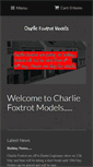 Mobile Screenshot of charliefoxtrotmodels.com